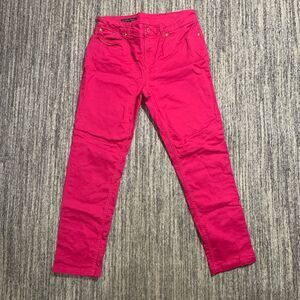 Brooks Brothers Pink Ankle Pants